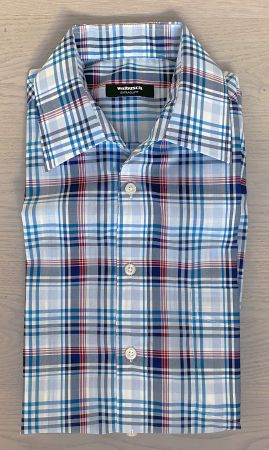Neues Langarm Herren-Hemd von Walbusch, Comfort Fit
