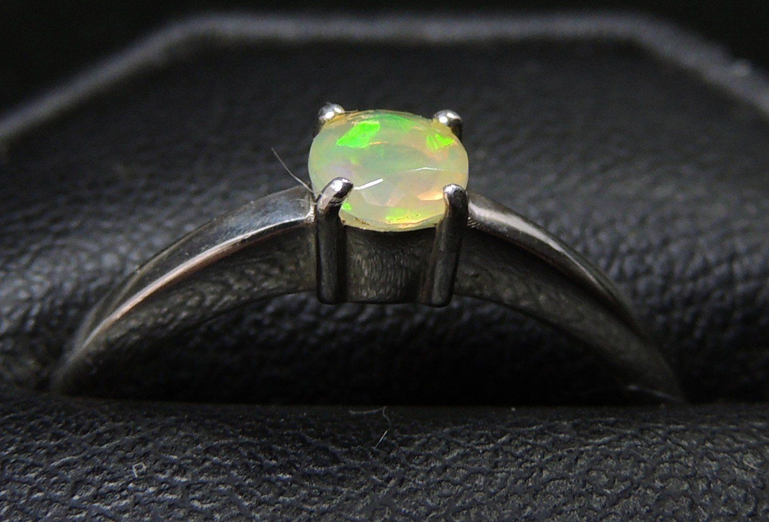 Anelli: Äthiopischer Opal Silber 925 Fingerring – Nuovo (secondo la descrizione) da Waldenburg venduto da schaller707 3