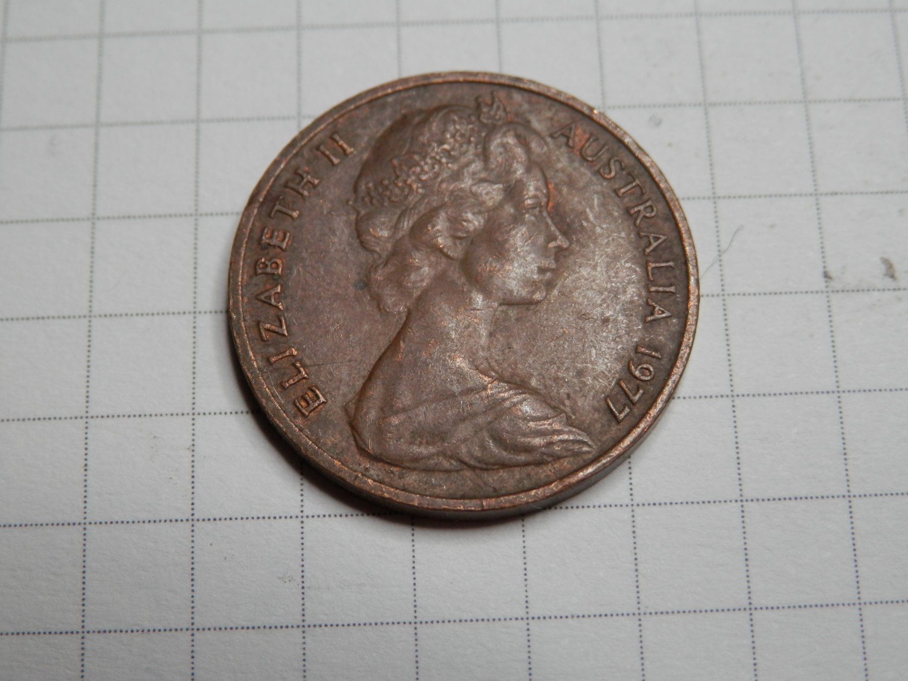 Tutti le monete: Australien 1 Cent, 1977 – Usato da Weiach venduto da weiach81