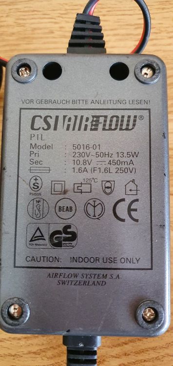 Batterieladegerät CSI Airflow 12V mit KFZ Stecker