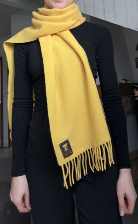 Écharpe en laine 100% – Made in France – style vintage