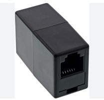 Übergangsstecker RJ45/RJ45 8-fach belegt, ungeschirmt