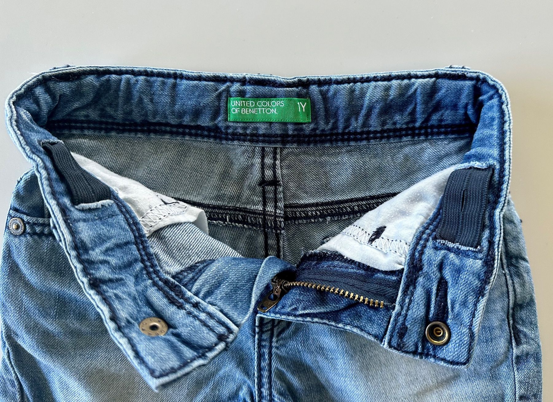 Benetton Pantaloni: Benetton Jeans Shorts Gr.80 – Usato da Meggen venduto da kammann 2