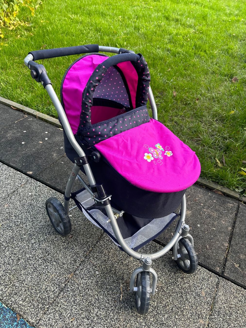 Carrozzine per bambole: Puppenwagen zweiteilig – Usato da Baldingen venduto da Ginadasy