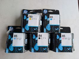 Lot de 5 cartouches HP84 & HP85