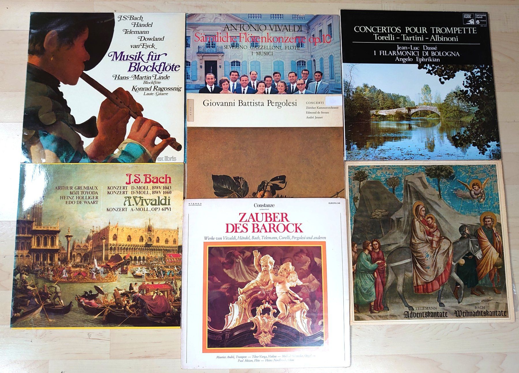 Dischi in vinile: Klassische Musik, verschiedene Interpreten 7 Lp's – Usato da Wildegg venduto da Sunburg