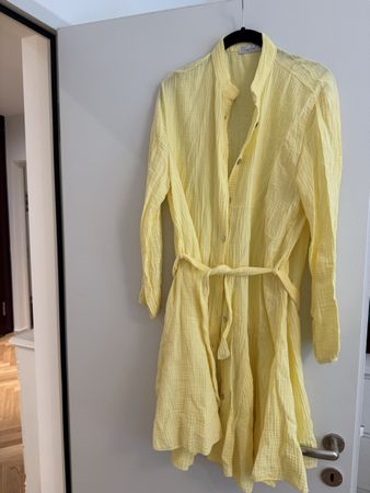 Hemdkleid gelb Musselin Grösse One Size neuwertig