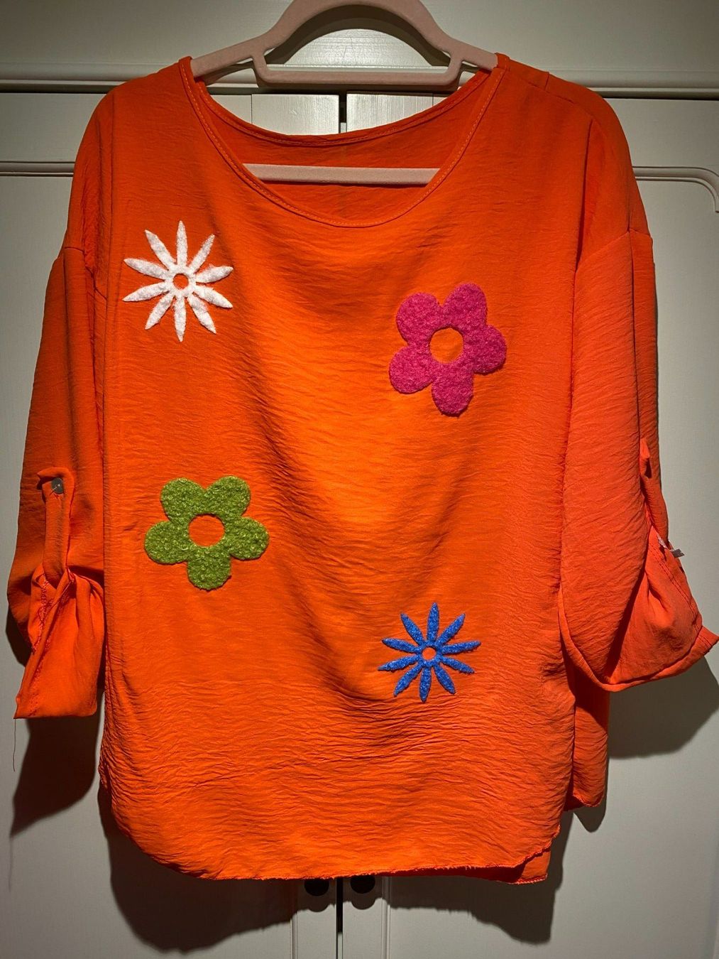 Camicette: DAMENBLUSE-FLOWERS – Nuovo e nell'imballaggio originale da Meienried venduto da ManuelaBoutique 3