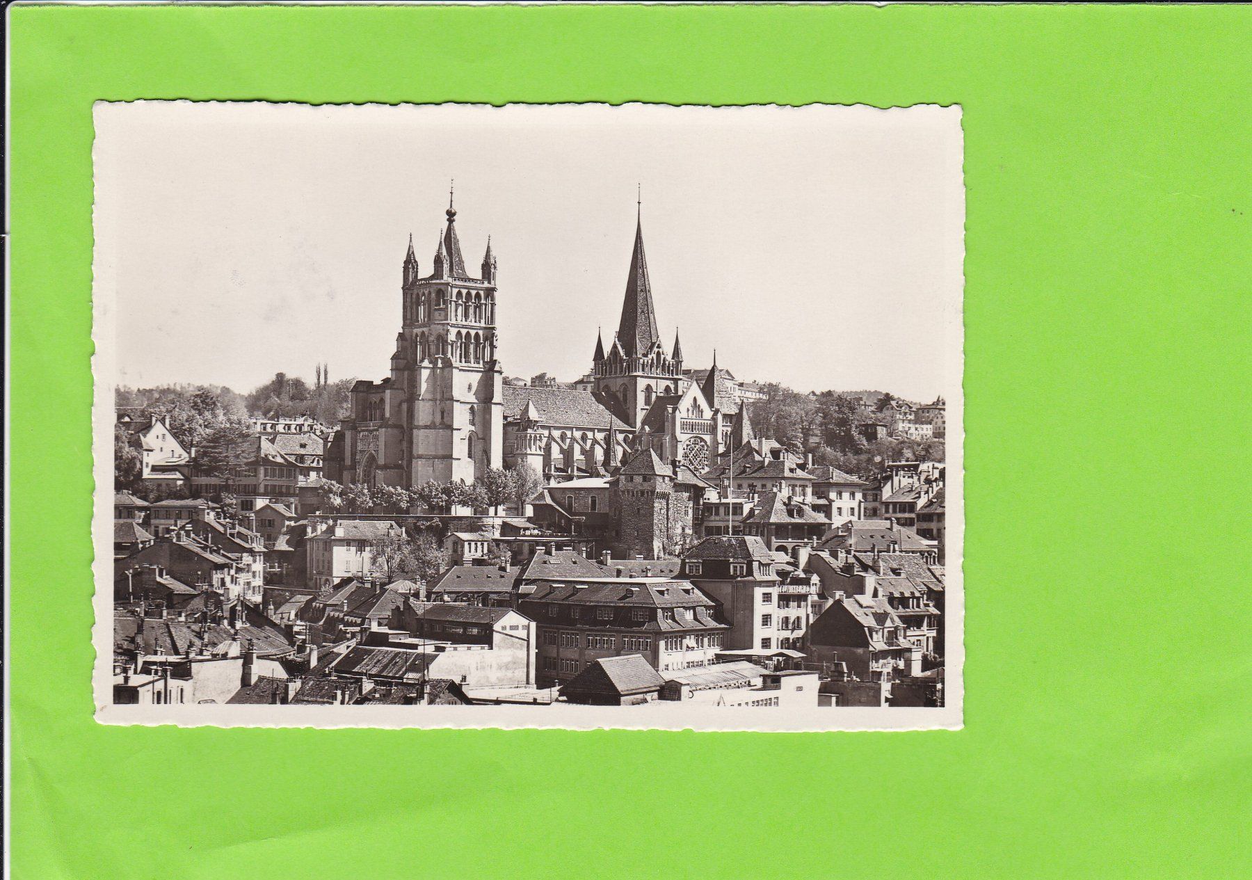 Cartoline postali: Lausanne – Usato da St. Peterzell venduto da neckertal