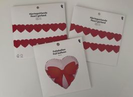 Herzgirlande und Herz-Folienballon | NEU!✨