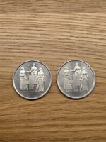 2x Schweizer 5.-Gedenkmünze 1974 –100 Jahre Bundesverfassung