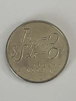 Gedenkmünze „Albert Einstein Formel“ 1979 5 Franken