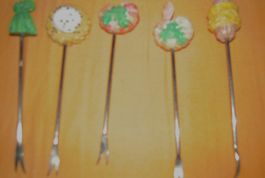5 mini Apero Gabeln