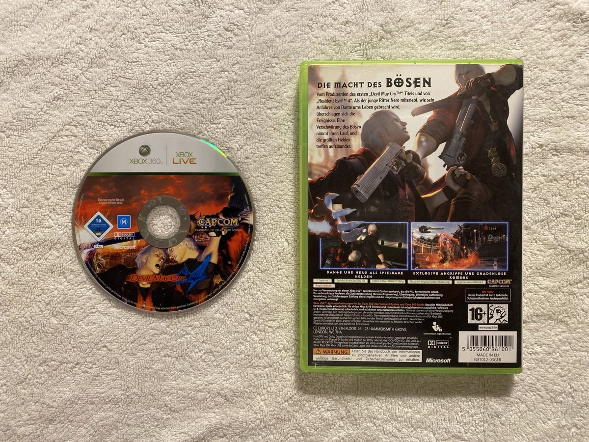 Microsoft Giochi: Devil May Cry 4 XBOX 360 – Usato da Reichenbach i. K. venduto da Daniel840 1