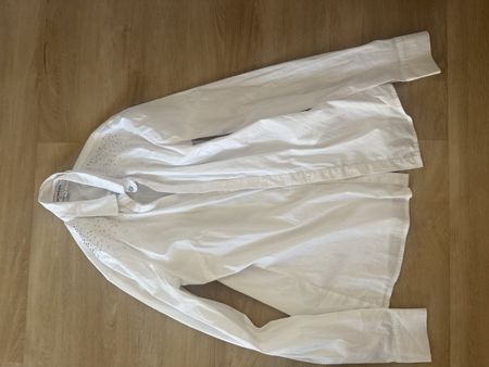 Morgan Damenhemd weiss Grösse 36 Strassbesatz