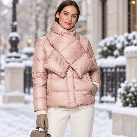 ESPRIT Daunenjacke Winterjacke Jacke mit Schal Gr.M (36) 259