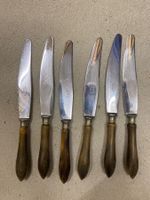 6 antike Messer