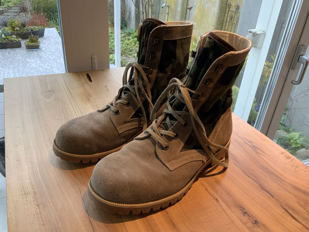 Militär Stiefel Gr. 46 Schweizer Armee (Gebraucht) In Wallenwil Für CHF