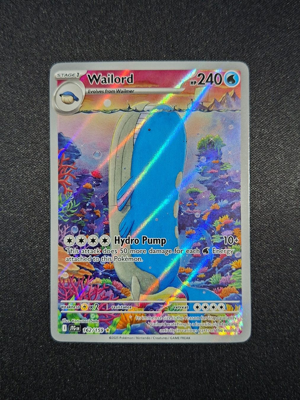 Pokémon Sammelbilder & Trading cards: Pokémon Wailord AR 162/159 - EN – Neu (gemäss Beschreibung) aus Valeyres-sous-Rances von gegg