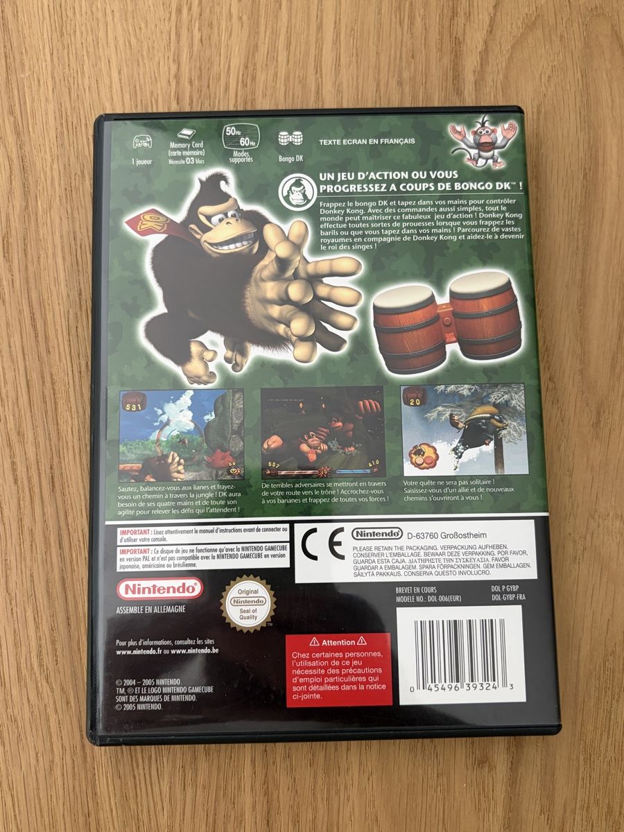 Nintendo Spiele: Donkey Kong Jungle Beat - Nintendo Gamecube – Gebraucht aus Pully von FunkyGames 1
