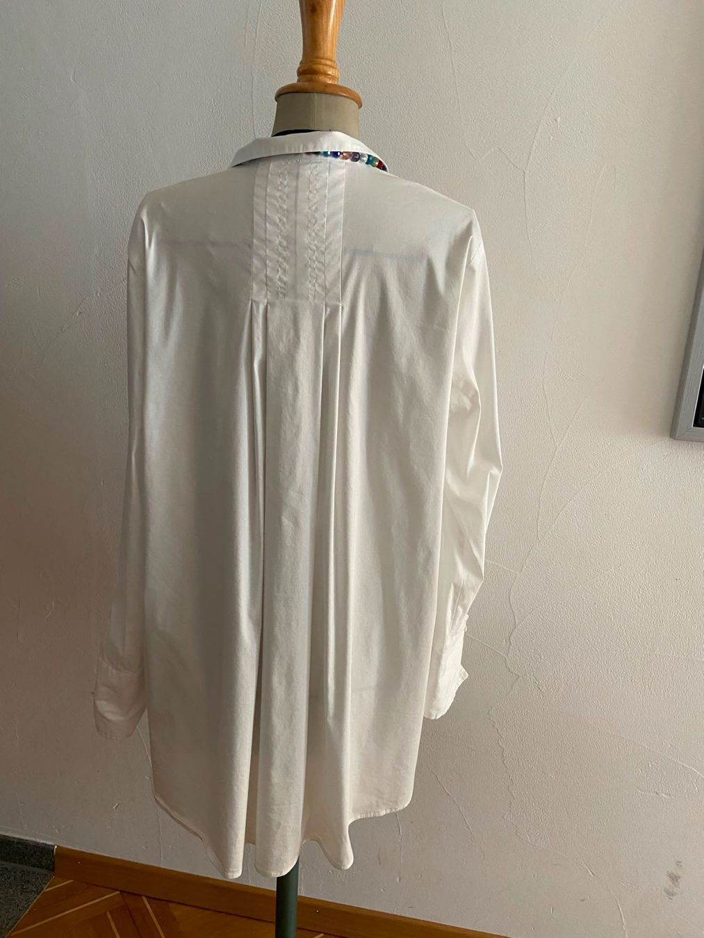 Camicette: Damenhemd/Bluse, weiss, Grösse L – Usato da Lohn SH venduto da Winter03 2