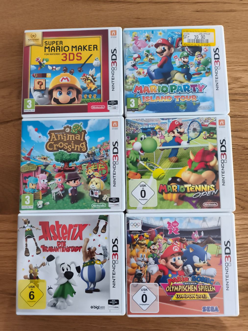 Jeux: 6 Nintendo 3DS Spiele – D'occasion à Oberurnen par Schneidi79