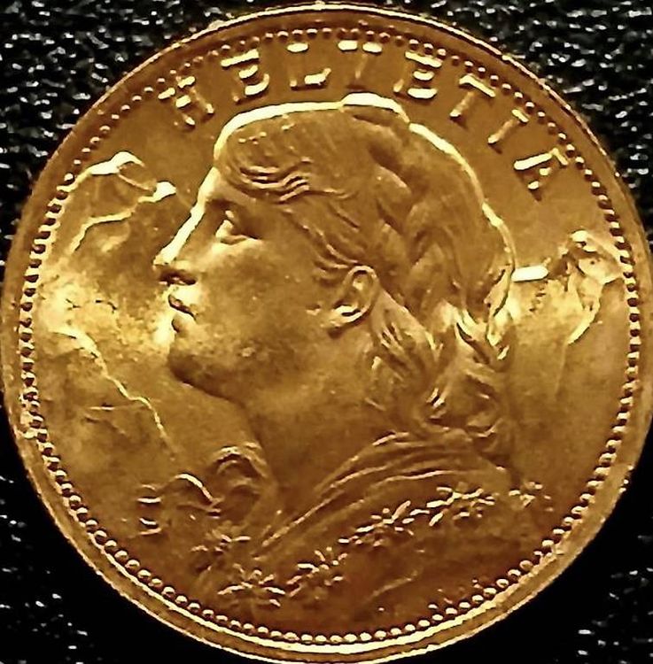 Verneli 20 francs Helvetia 1935 LB (Neu (gemäss Beschreibung)) in Le ...
