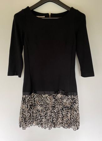 Minikleid mit Animalprint Gr. 36