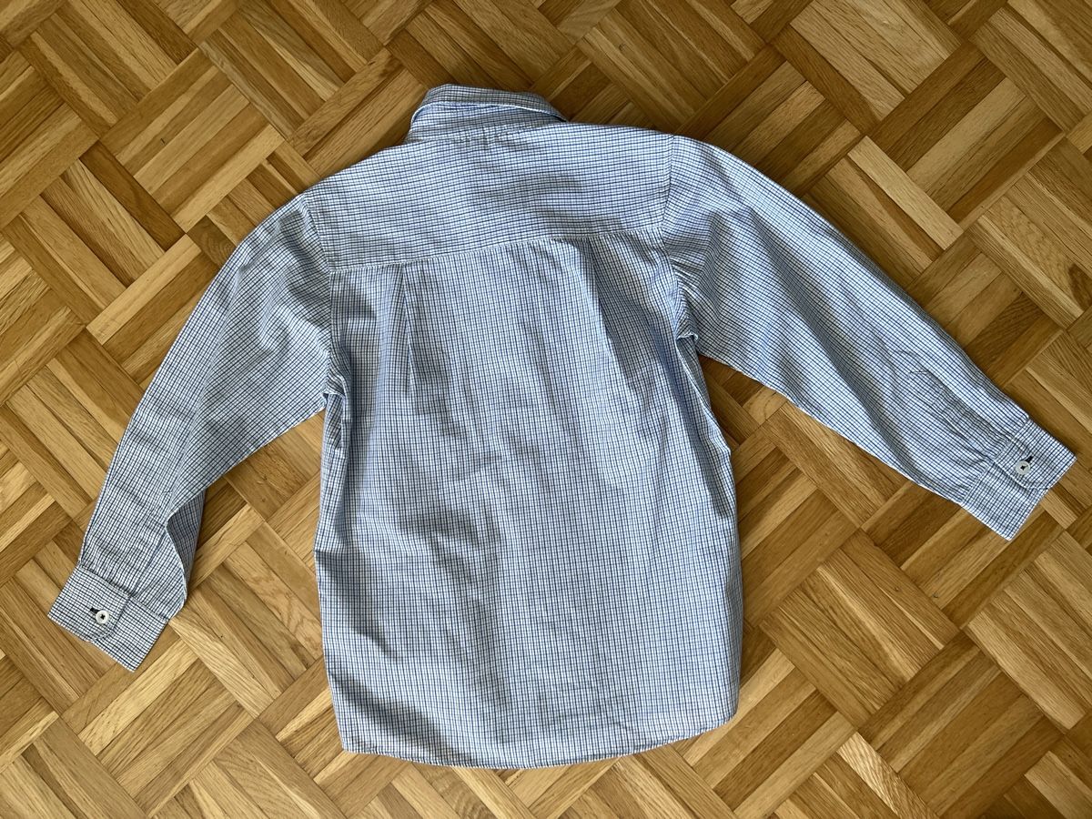 Camicie, T-shirt & Polo: Hemd kariert hellblau - Grösse 128 – Usato da Zuchwil venduto da Commander0 1