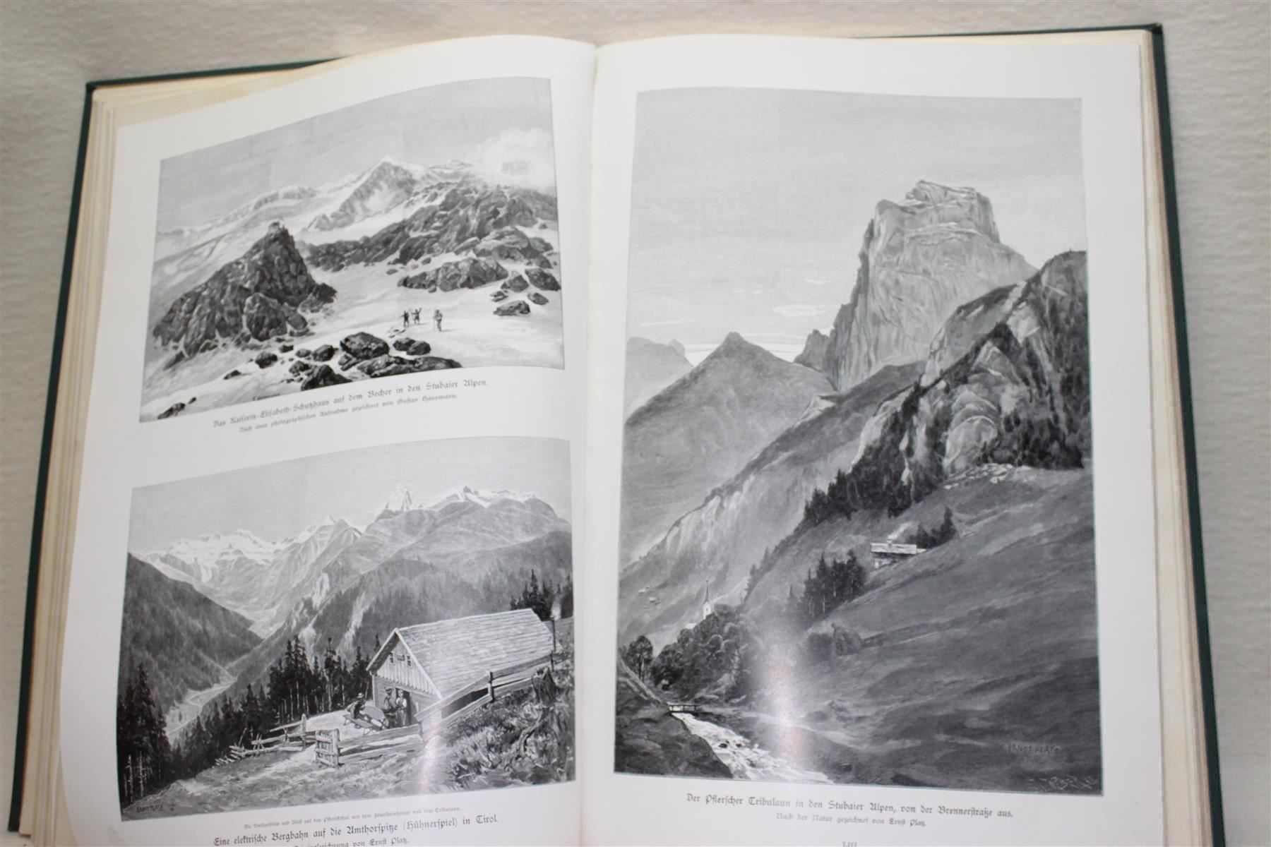 Cartoline postali: Alpenlandschaften ca. 1900 – Usato da Thun venduto da Amye 3