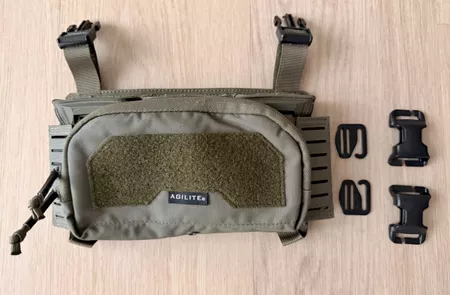 Agilite Pincer Placard + 2nd Layer Admin Pouch – RangerGreen