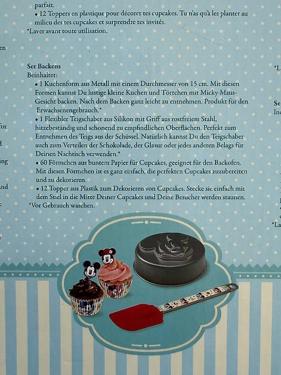 Cucine complete: Back-Set Disney mit Mickey Mouse – Nuovo e nell'imballaggio originale da Rothenburg venduto da Claudio2000 2