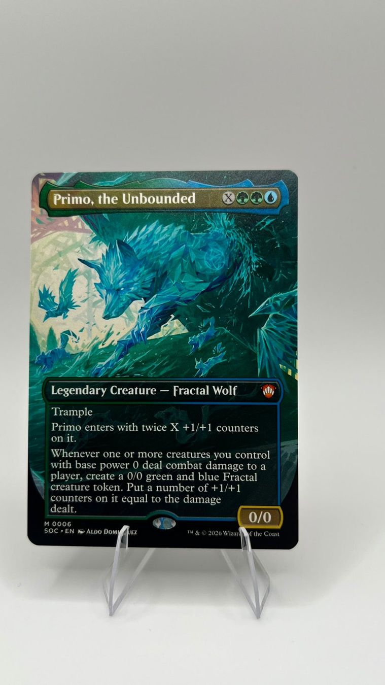 Magic The Gathering Carte collezionabili: Primo, the Unbounded – Nuovo (secondo la descrizione) da Wilen b. Wollerau venduto da GarruksShop