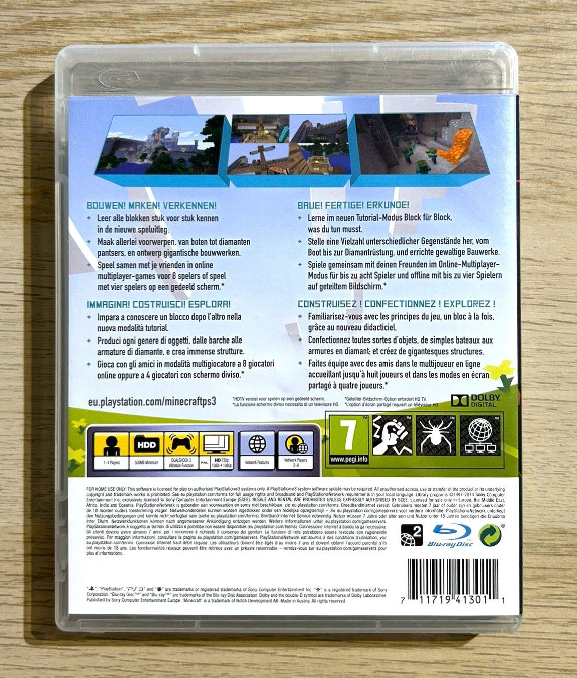 Sony Giochi: Minecraft: PlayStation 3 Edition PS3 – Usato da St. Gallen venduto da Alpine.Arcade 1
