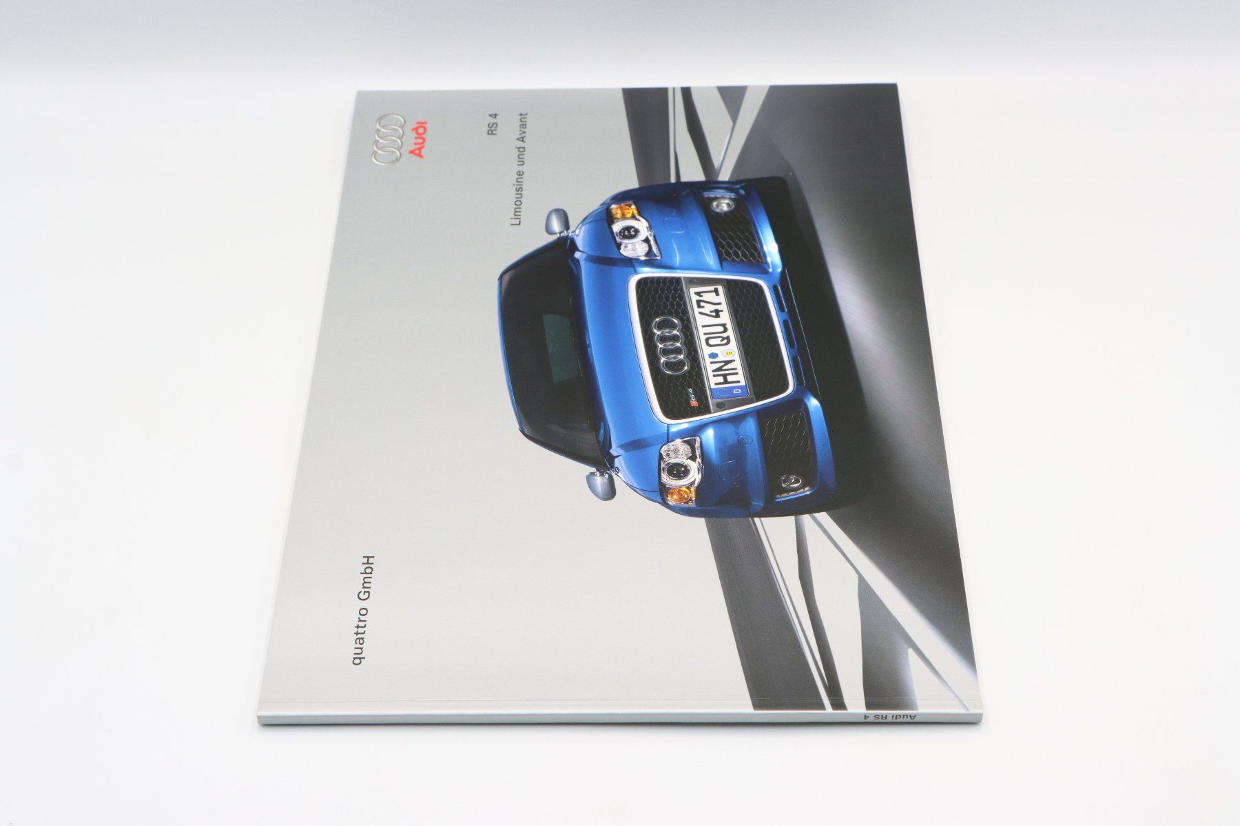Audi Documenti: Audi RS4 Limousine & Avant 2006 Prospekt – Usato da Bühl b.Aarberg venduto da Collectorpassions 9