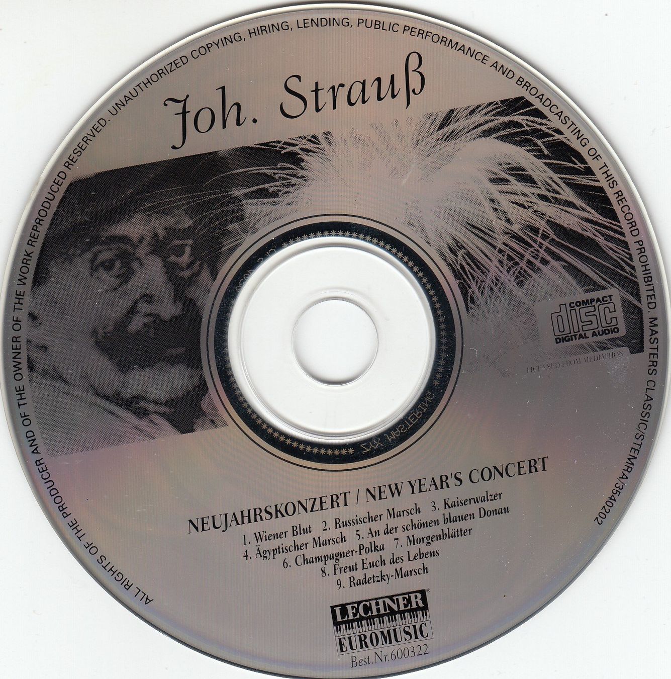 CDs: Neujahrskonzert Johann Strauss 9 Titel – Neu (gemäss Beschreibung) aus Spreitenbach von Turbo_1105 2