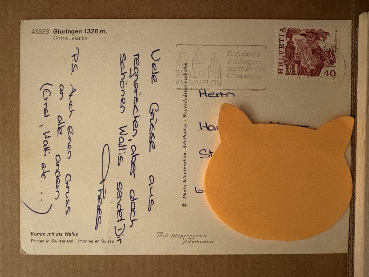 Cartoline postali: AK von Gluringen – Usato da Rümlang venduto da Kartenpost1 1