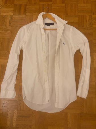 Ralph Lauren Hemd weiss Slim Fit Grösse S gebraucht
