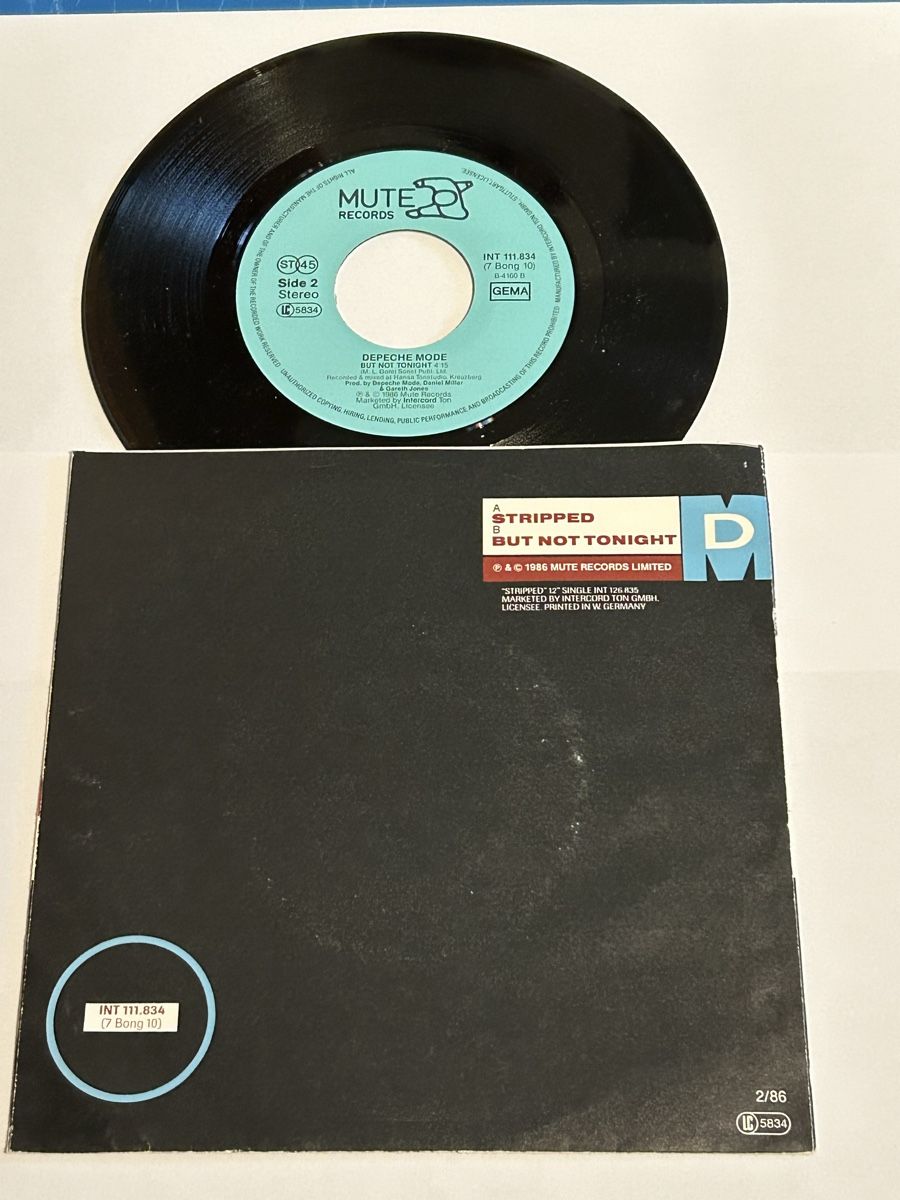 Dischi in vinile: Depeche Mode. 1986. Stripped – Usato da Faulensee venduto da Mizuno06 1