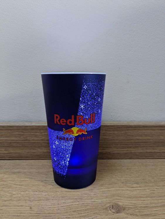 Red Bull Becher LED Becher - leuchtet