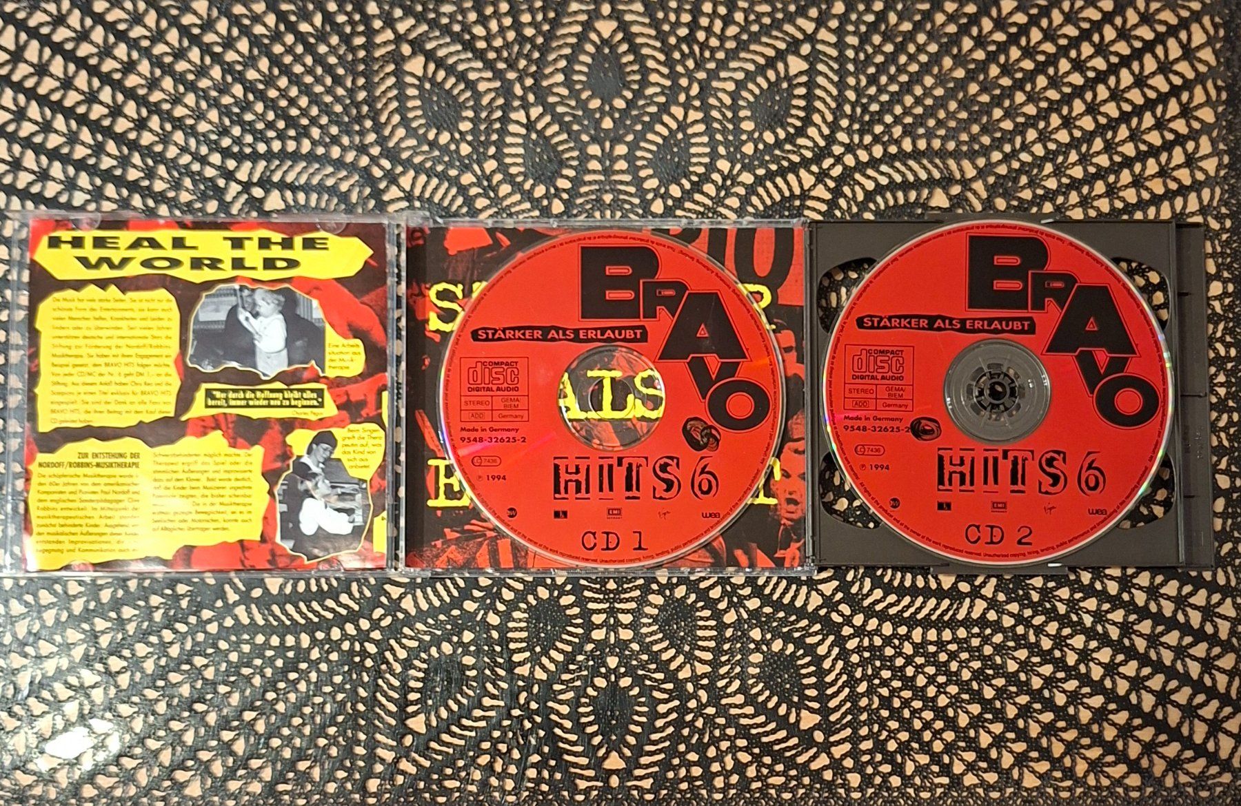 CD: Bravo Hits 6, Doppel CD, 1994, 2CD Hit Compilation, Sampler – Usato da Amriswil venduto da Celini3 2