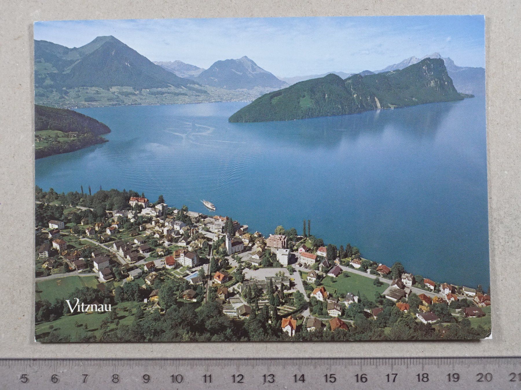 Cartoline postali: Vitznau, 1986 – Usato da Lenzburg venduto da fh1