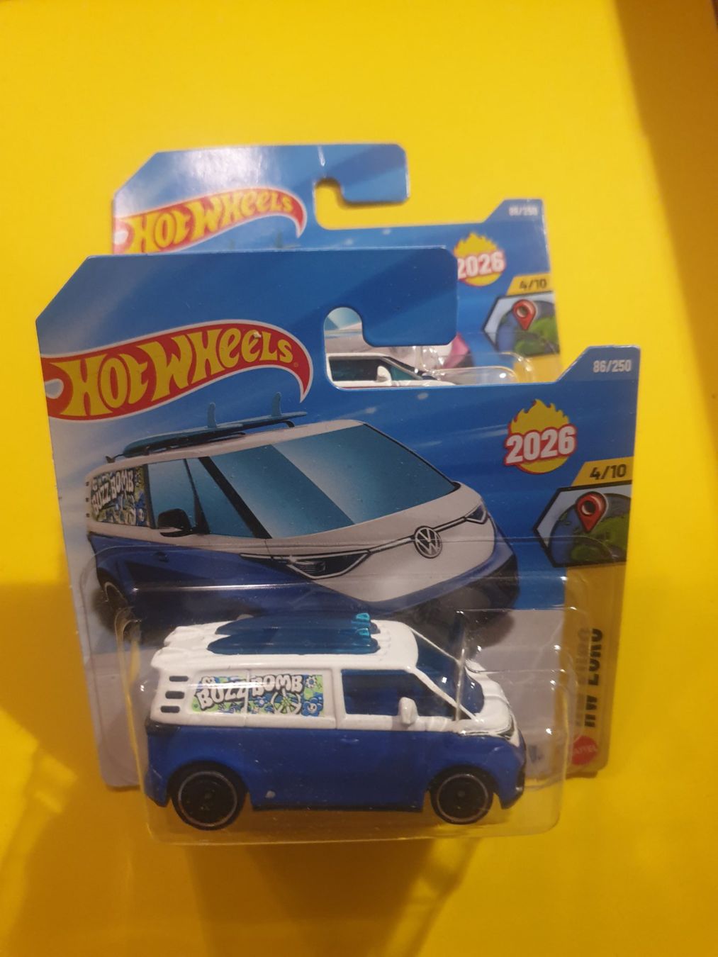 Hot Wheels Modellini d'auto: 2 x Hot Wheels VW ID. BUZZ BOMB – Nuovo e nell'imballaggio originale da Oftringen venduto da Rotor 5