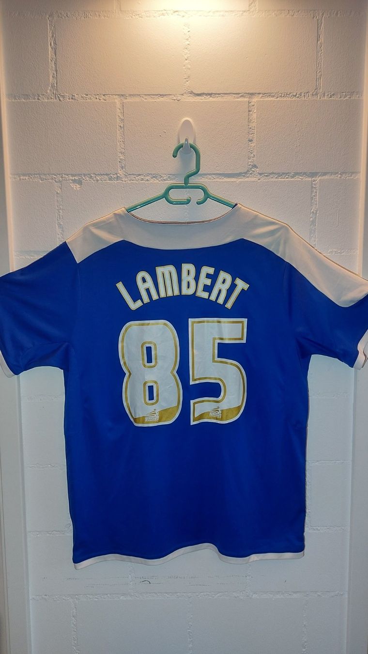 Jako Canottiere & Pantaloni: Leicester Trikot Gr. L 2007/09 Lambert #85 – Usato da Hedingen venduto da Turicun25 2