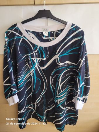 Blouse Delfina Moda, T 64 - XXL, Chic et élégante 🎁🎄👍
