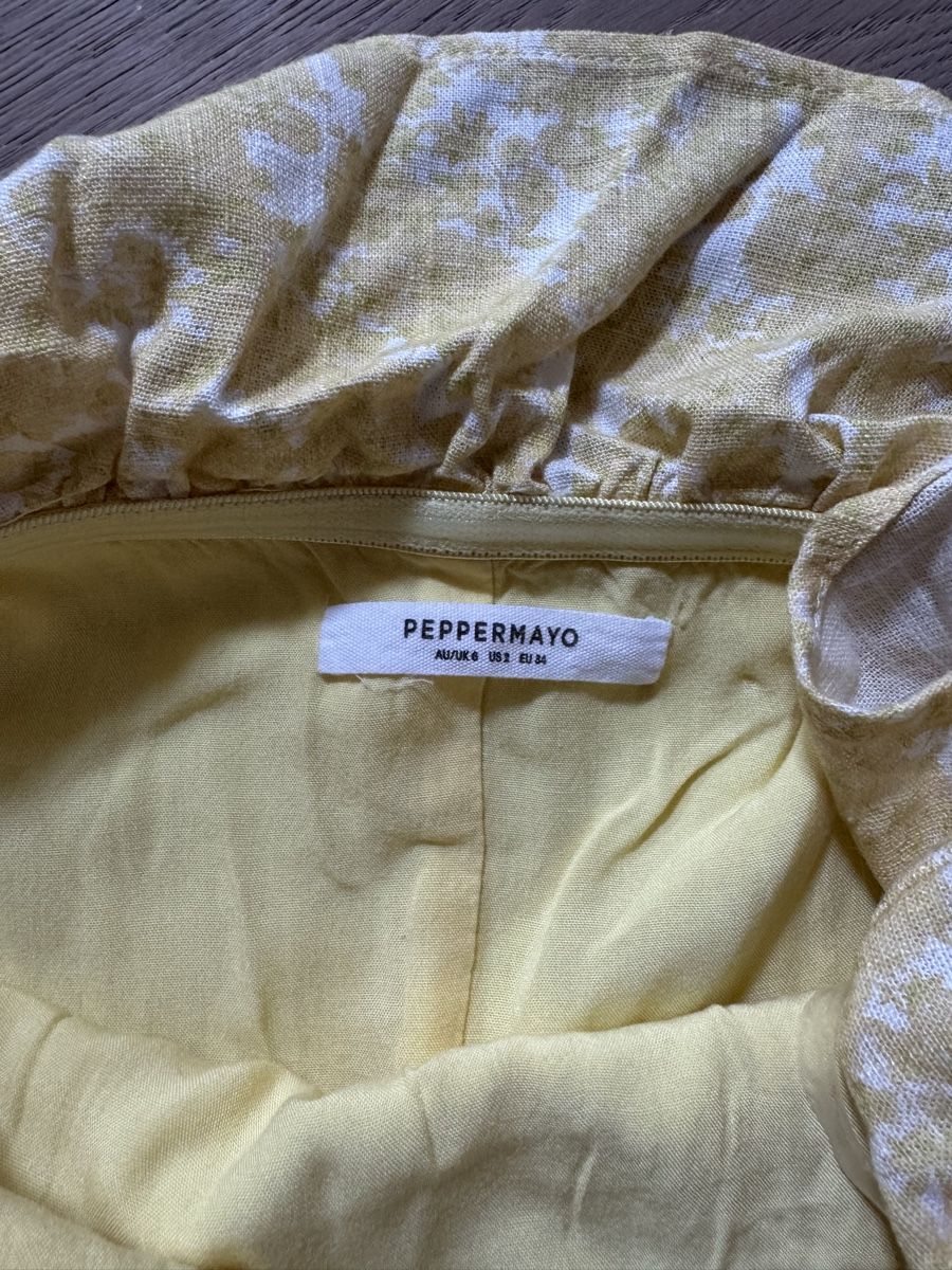 Vestiti: NEVER WORN Peppermayo yellow mini dress 34 EU – Nuovo (secondo la descrizione) da Horgen venduto da ali_9w9p 5