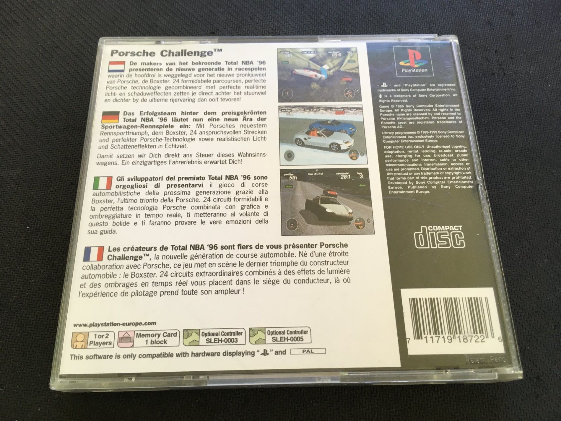 Sony Giochi: Porsche Challenge - Playstation 1 / PS1 – Usato da St.Gallen venduto da Punktchen01 2