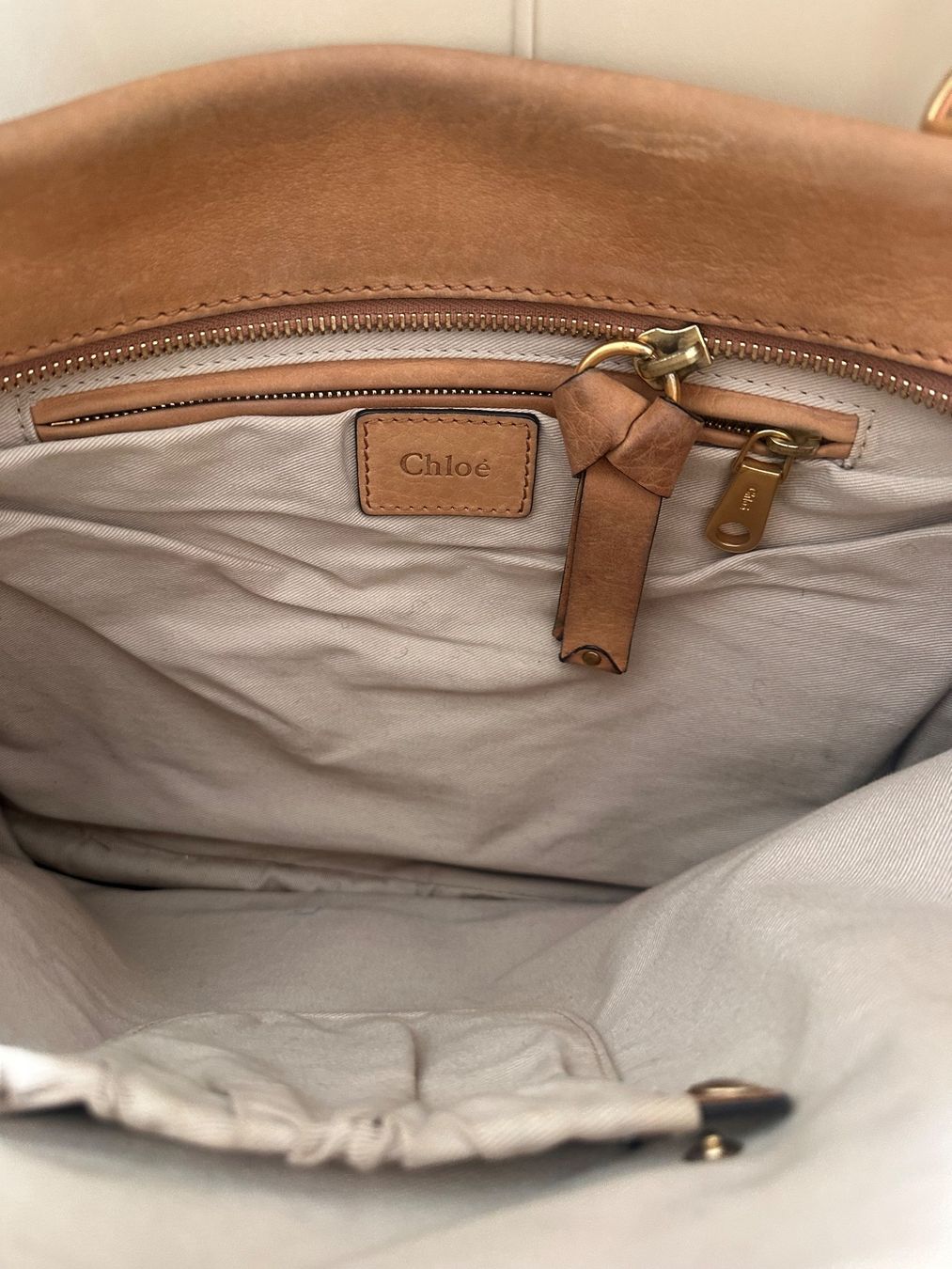 Chloé Borse: Chloé - grosse Marcie Wildledertasche – Usato da Zürich venduto da bitox 1
