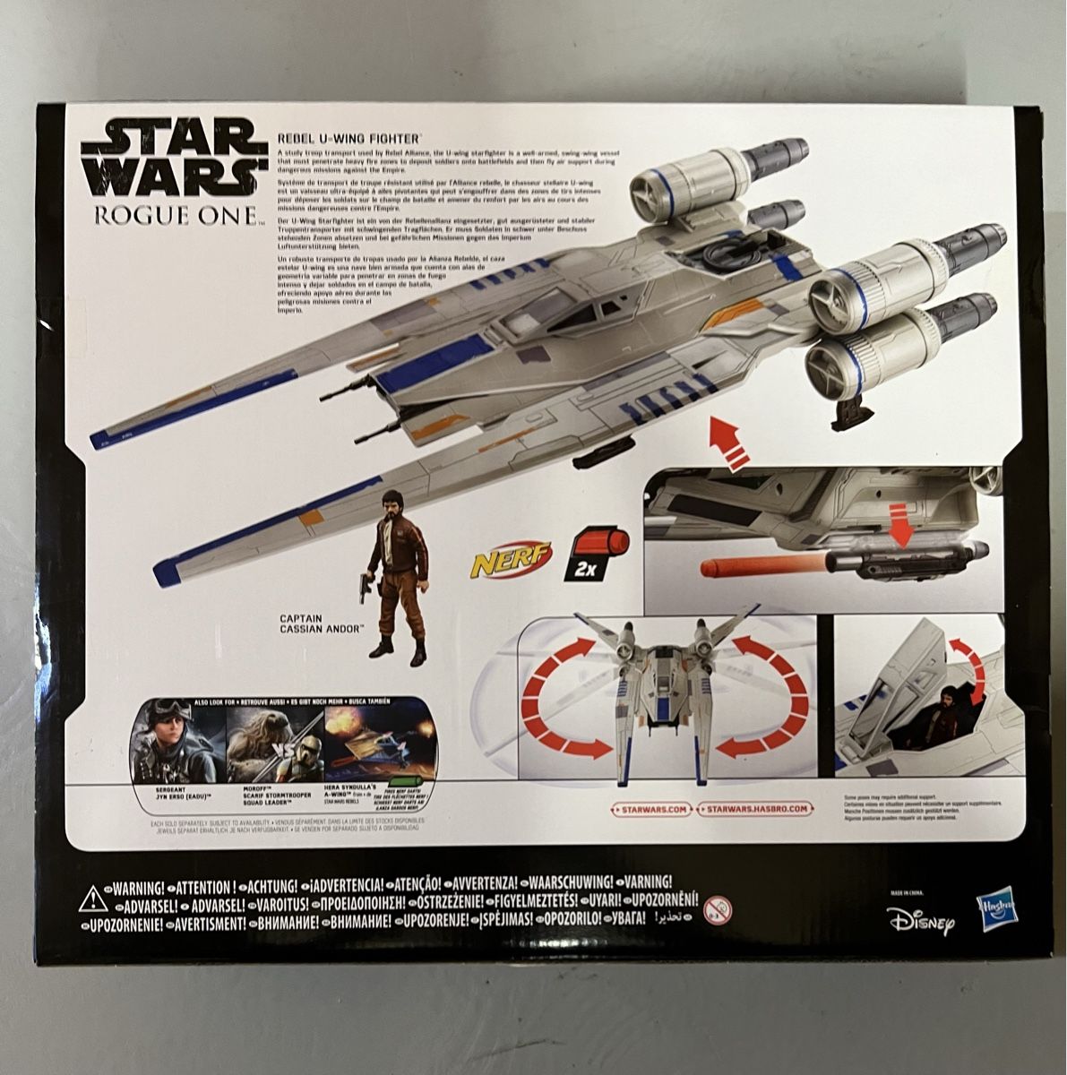 Star Wars Giocattoli: Star Wars Rebel U-Wing Fighter Hasbro Neuf – Nuovo e nell'imballaggio originale da Nyon venduto da kelkal0 1