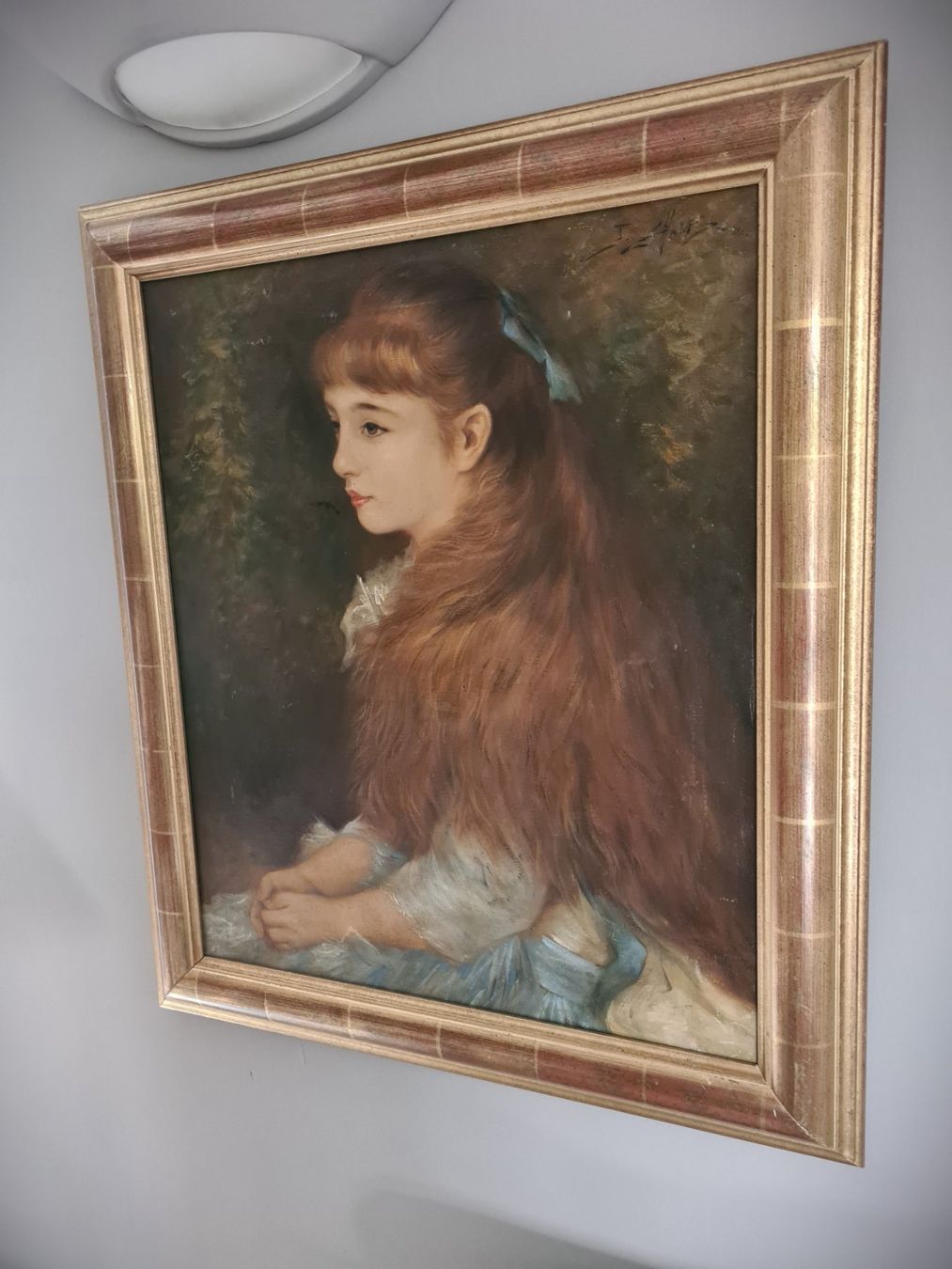 Gemälde: Hervorragendes Öl Gemälde n. Pierre Auguste Renoir – Gebraucht aus Rotkreuz von Dobermann5